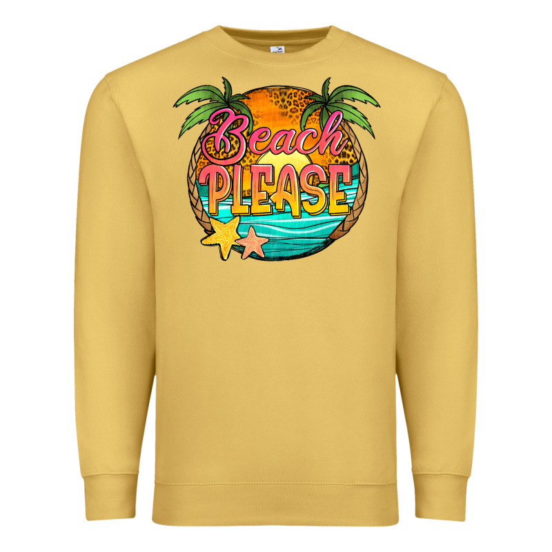 Beach Please Premium Sweatshirt by Jasminsmagicworld | Teevron