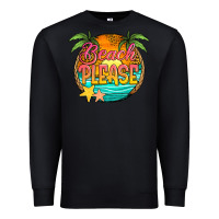 Black beach please Premium Sweatshirt - Jasminsmagicworld