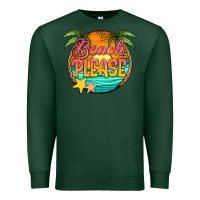 Sports Green beach please Premium Sweatshirt - Jasminsmagicworld
