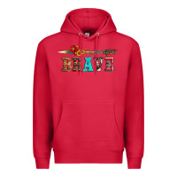 Cardinal brave and aztec wood sunflower with arrow Premium Hoodie - Artiststas