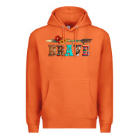 Carrot brave and aztec wood sunflower with arrow Premium Hoodie - Artiststas