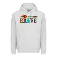 Dove Grey brave and aztec wood sunflower with arrow Premium Hoodie - Artiststas