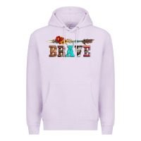 Lilac brave and aztec wood sunflower with arrow Premium Hoodie - Artiststas