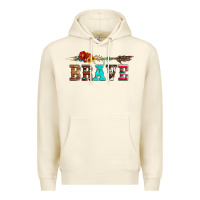Sandshell brave and aztec wood sunflower with arrow Premium Hoodie - Artiststas