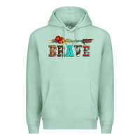 Seafoam brave and aztec wood sunflower with arrow Premium Hoodie - Artiststas