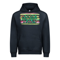 Navy Floral Mama Tried Urban Hoodie - Jasminsmagicworld