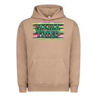 Pigment Burro Floral Mama Tried Urban Hoodie - Jasminsmagicworld