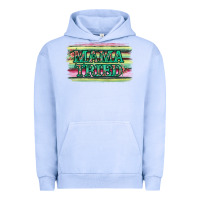 Pigment Grape Ice Floral Mama Tried Urban Hoodie - Jasminsmagicworld
