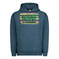 Pigment Midnight Navy Floral Mama Tried Urban Hoodie - Jasminsmagicworld