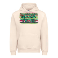 Sandshell Floral Mama Tried Urban Hoodie - Jasminsmagicworld