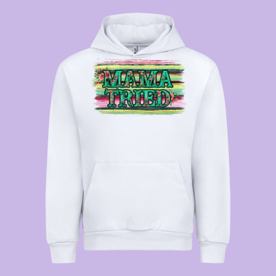 Floral Mama Tried Urban Hoodie Designed By Jasminsmagicworld