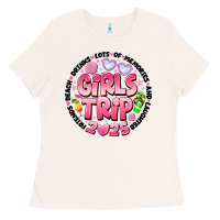 Bone Grils Trip 2025 Ladies Tee - CowhideDigitalArt