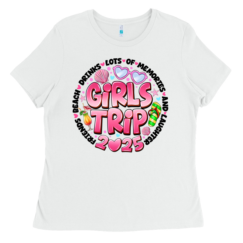 Grils Trip 2025 Ladies Tee by CowhideDigitalArt | Teevron