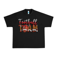 Black football team Urban Heavy Tee - CowhideDigitalArt