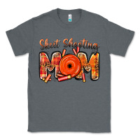 Charcoal Heather skeet shooting mom Classic Tee - BarkalooDesign