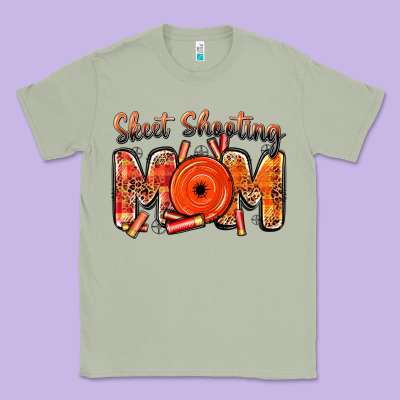 Skeet Shooting Mom Classic Tee Designed By Barkaloodesign