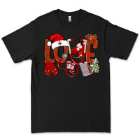 Black christmas love nurse bbs Premium Tee - BundleAndBundleShop