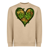 Mushroom pineapple heart Heavyweight Sweatshirt - Jasminsmagicworld