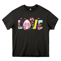 Asphalt Easter Day Love Easter Heavy Core Tee - OliviaCreatesArt