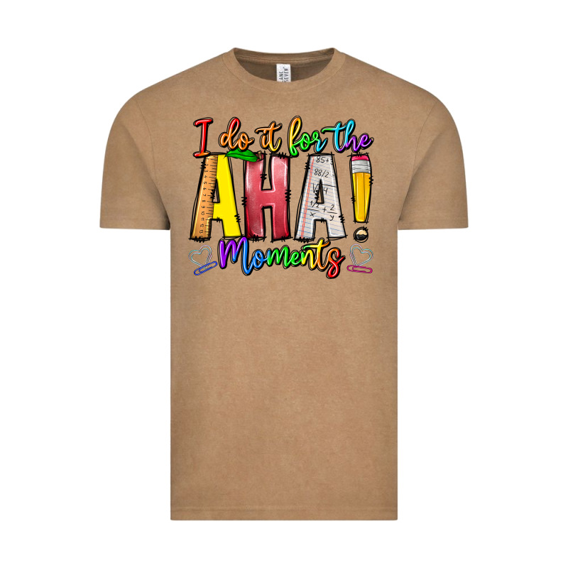 Idiot Of The Aha Moments Vintage Tee by CowhideDigitalArt | Teevron