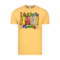 Vintage Mustard IDiot Of The Aha Moments Vintage Tee - CowhideDigitalArt