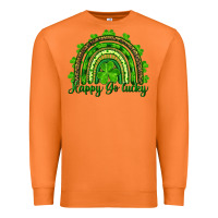 Carrot st. patrick's day happy go lucky Premium Sweatshirt - RanaPortraitStore