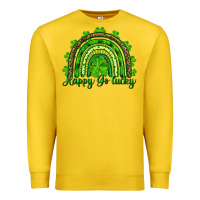 Lemon st. patrick's day happy go lucky Premium Sweatshirt - RanaPortraitStore