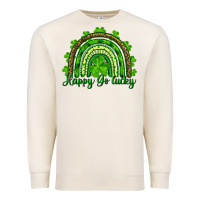 Sandshell st. patrick's day happy go lucky Premium Sweatshirt - RanaPortraitStore