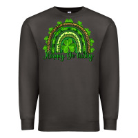 Smoke st. patrick's day happy go lucky Premium Sweatshirt - RanaPortraitStore