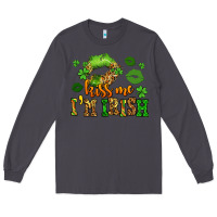 Smoke kiss me im irish st patricks lip stain Long Sleeve Tee - LillyAllenDesigns