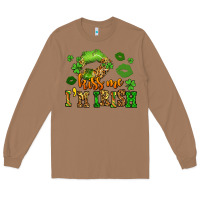 Toasted Coconut kiss me im irish st patricks lip stain Long Sleeve Tee - LillyAllenDesigns