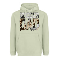 No Background Soccer Dad Heavyweight Hoodie | Teevron