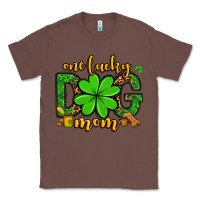 Chestnut One lucky dog mom St. Patrick's Classic Tee - OliviaCreatesArt