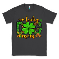 Smoke One lucky dog mom St. Patrick's Classic Tee - OliviaCreatesArt