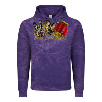 Cloud Purple peace love cricket Vintage Hoodie - RacoonDesign