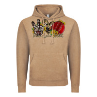 Vintage Coffee peace love cricket Vintage Hoodie - RacoonDesign