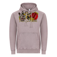 Vintage Zinc peace love cricket Vintage Hoodie - RacoonDesign
