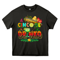 Asphalt Cinco de drinko Heavy Core Tee - FaDigitalArtStudio