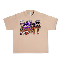 Burro Football Aunt Urban Heavy Tee - CowhideDigitalArt