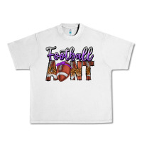 Lunar Rock Football Aunt Urban Heavy Tee - CowhideDigitalArt