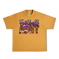 Football Aunt Urban Heavy Tee | Teevron