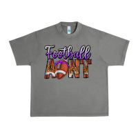 Tornado Football Aunt Urban Heavy Tee - CowhideDigitalArt