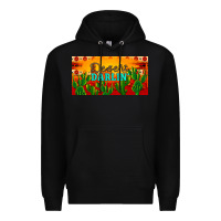 Black desert darlin' aztec desert sunset license plate Premium Hoodie - Artiststas