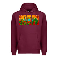 Burgundy desert darlin' aztec desert sunset license plate Premium Hoodie - Artiststas