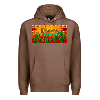 Chestnut desert darlin' aztec desert sunset license plate Premium Hoodie - Artiststas