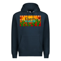 Desert Darlin' Aztec Desert Sunset License Plate Premium Hoodie | Teevron