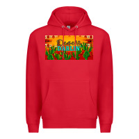 Red desert darlin' aztec desert sunset license plate Premium Hoodie - Artiststas