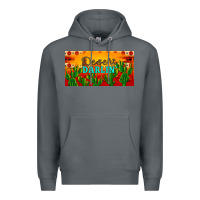 Rock desert darlin' aztec desert sunset license plate Premium Hoodie - Artiststas