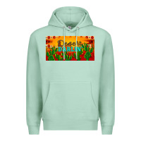 Seafoam desert darlin' aztec desert sunset license plate Premium Hoodie - Artiststas