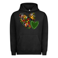 Pigment Black christmas heart Urban Hoodie - RanaPortraitStore